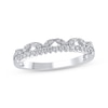 Thumbnail Image 1 of Diamond Two-Row Anniversary Ring 1/4 ct tw 10K White Gold