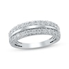 Thumbnail Image 0 of Diamond Two-Row Anniversary Ring 1 ct tw 14K White Gold