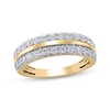 Thumbnail Image 0 of Diamond Two-Row Anniversary Ring 1 ct tw 14K Yellow Gold