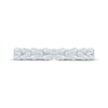 Thumbnail Image 2 of Baguette & Round-Cut Diamond Anniversary Ring 1/3 ct tw 10K White Gold