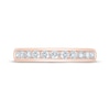 Thumbnail Image 3 of Diamond Anniversary Ring 1/2 ct tw 14K Rose Gold