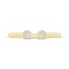 Thumbnail Image 3 of Diamond Deconstructed Anniversary Ring 1/10 ct tw 14K Yellow Gold