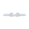 Thumbnail Image 3 of Diamond Deconstructed Anniversary Ring 1/10 ct tw 14K White Gold