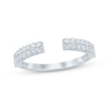 Thumbnail Image 1 of Diamond Deconstructed Anniversary Ring 1/2 ct tw 14K White Gold