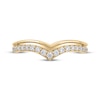 Thumbnail Image 3 of Diamond Contour Ring 1/4 ct tw 14K Yellow Gold