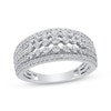 Thumbnail Image 1 of Diamond Five-Row Anniversary Ring 1 ct tw 14K White Gold