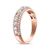 Thumbnail Image 1 of Baguette & Round-Cut Diamond Anniversary Ring 5/8 ct tw 14K Rose Gold