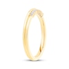 Thumbnail Image 2 of Diamond Two-Row Anniversary Ring 1/15 ct tw 10K Yellow Gold