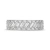 Thumbnail Image 2 of Men's Neil Lane Artistry Baguette & Round-Cut  Lab-Grown diamond Wedding Band 2 ct tw 14K White Gold