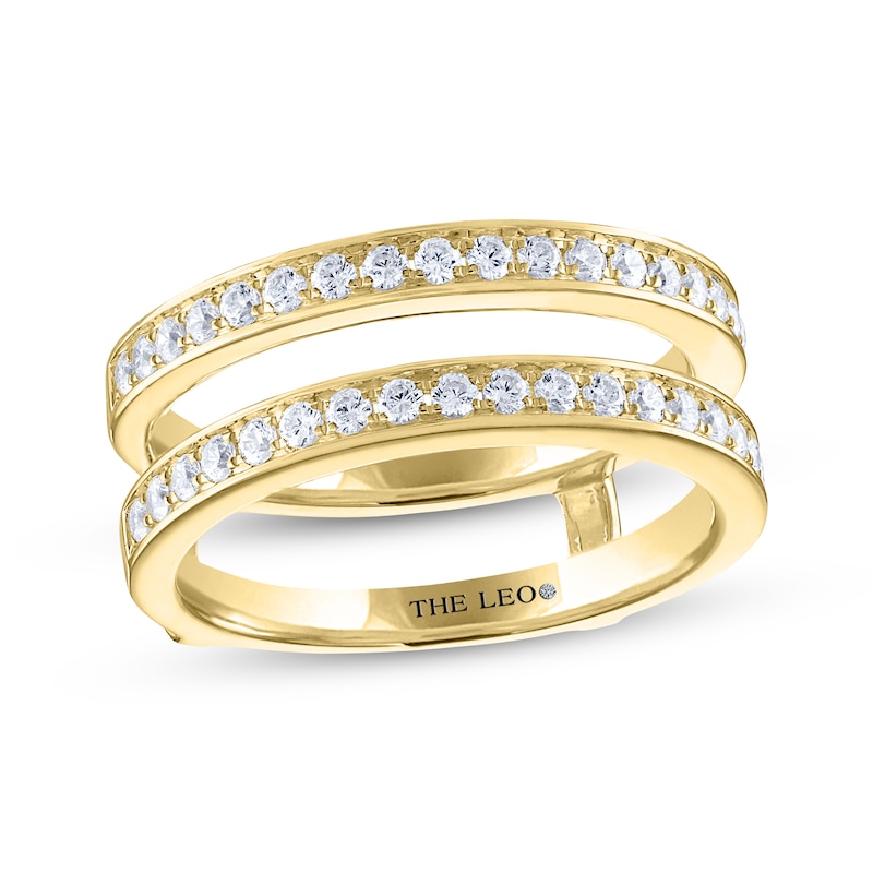 Main Image 1 of THE LEO Diamond Enhancer Ring 1/2 ct tw 14K Yellow Gold