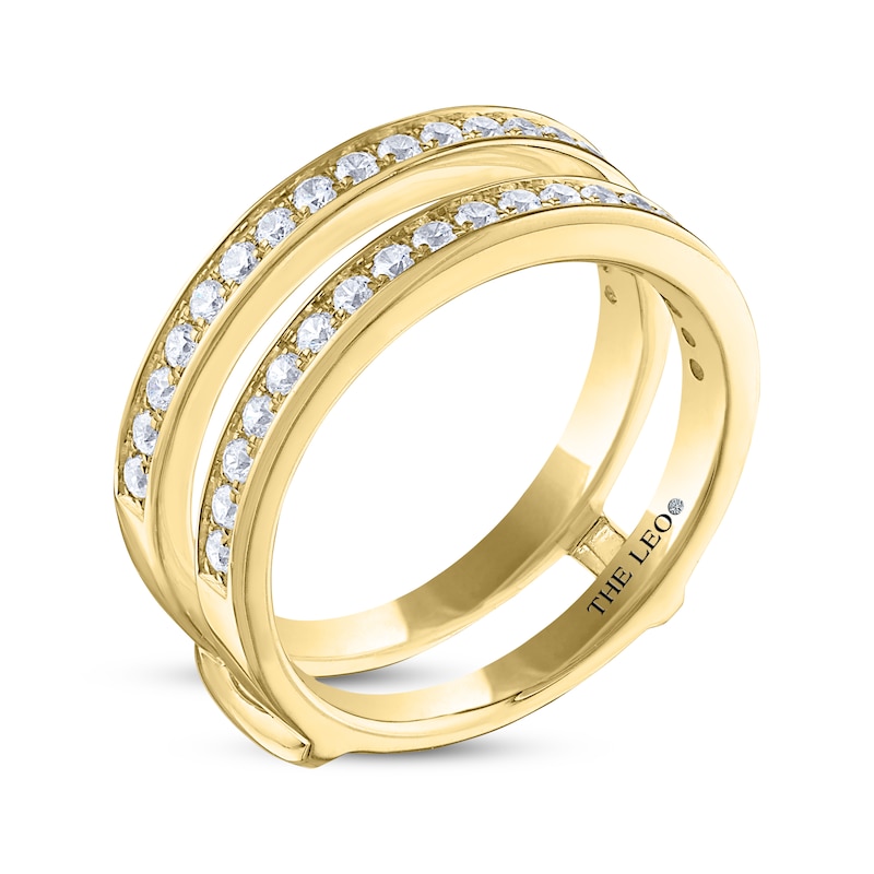 Main Image 2 of THE LEO Diamond Enhancer Ring 1/2 ct tw 14K Yellow Gold