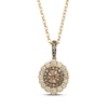 Thumbnail Image 1 of Le Vian Sunflower Necklace 1 ct tw Diamonds 14K Honey Gold 19&quot;