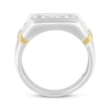 Thumbnail Image 2 of Men's Lab-Created Diamonds by KAY Wedding Ring 1-1/2 ct tw 14K Two-Tone Gold