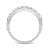 Thumbnail Image 3 of Now + Forever Diamond Multi-Row Anniversary Ring 2 ct tw 14K White Gold