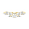 Thumbnail Image 3 of Marquise & Round-Cut Diamond Contour Ring 1/3 ct tw 14K Yellow Gold