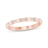 Thumbnail Image 0 of Diamond Five-Stone Anniversary Ring 1/6 ct tw 10K Rose Gold