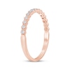 Thumbnail Image 2 of Diamond Hexagon Frames Anniversary Ring 1/6 ct tw 10K Rose Gold