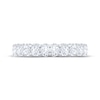 Thumbnail Image 2 of Oval-Cut Diamond Eternity Ring 2 ct tw 14K White Gold