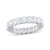 Thumbnail Image 1 of Oval-Cut Diamond Eternity Ring 3 ct tw 14K White Gold