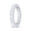 Thumbnail Image 2 of Oval-Cut Diamond Eternity Ring 3 ct tw 14K White Gold