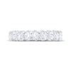 Thumbnail Image 3 of Oval-Cut Diamond Eternity Ring 3 ct tw 14K White Gold