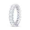 Thumbnail Image 1 of Oval-Cut Diamond Eternity Ring 4 ct tw 14K White Gold