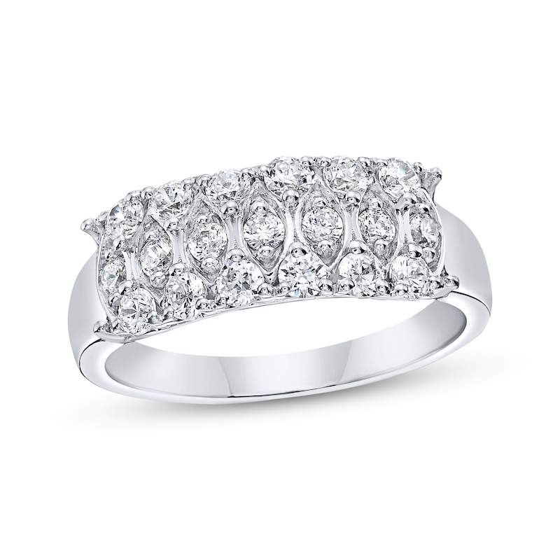 Main Image 1 of Now + Forever Diamond Anniversary Ring 3/4 ct tw 14K White Gold