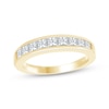 Thumbnail Image 1 of Princess-Cut Diamond Channel-Set Anniversary Ring 1 ct tw 14K Yellow Gold