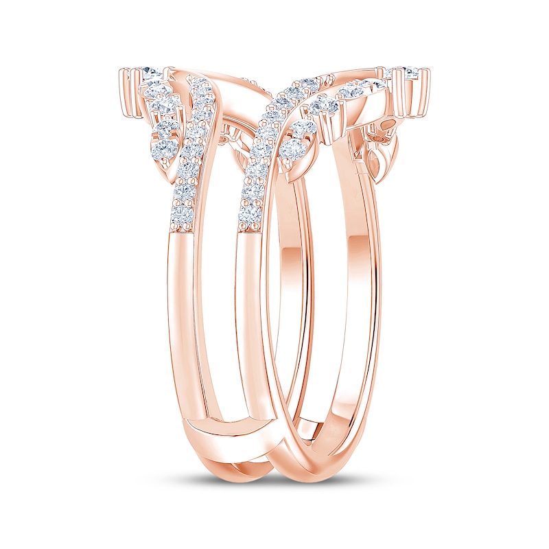 Main Image 2 of Diamond Enhancer Ring 1/2 ct tw 14K Rose Gold