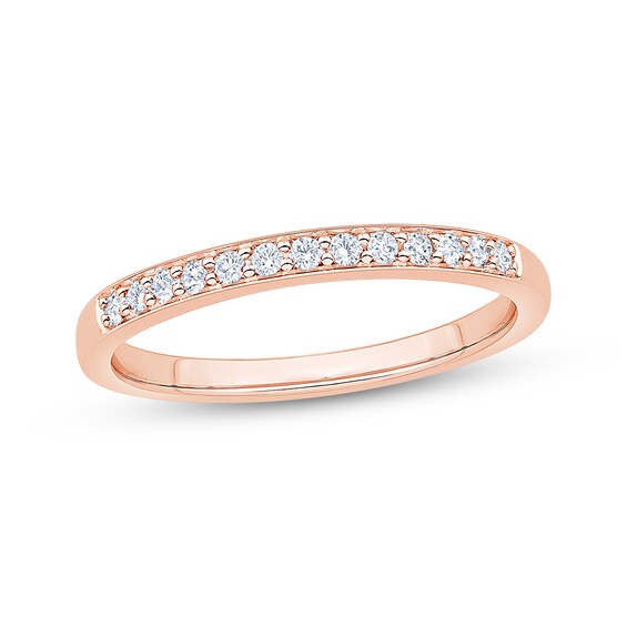 Diamond Anniversary Ring 1/8 ct tw 10K Rose Gold