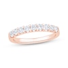 Thumbnail Image 1 of Diamond Anniversary Ring 1/2 ct tw 14K Rose Gold