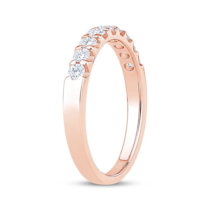 Main Image 2 of Diamond Anniversary Ring 1/2 ct tw 14K Rose Gold