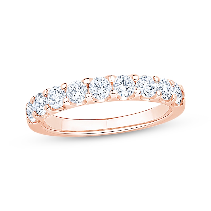 Main Image 1 of Now + Forever Diamond Anniversary Ring 1 ct tw 14K Rose Gold