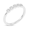 Thumbnail Image 2 of Diamond Five-Stone Anniversary Ring 1/6 ct tw 10K White Gold