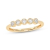 Thumbnail Image 1 of Diamond Five-Stone Anniversary Ring 1/6 ct tw 10K Yellow Gold