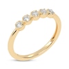 Thumbnail Image 2 of Diamond Five-Stone Anniversary Ring 1/6 ct tw 10K Yellow Gold