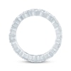 Thumbnail Image 3 of Monique Lhuillier Bliss Lab-Grown Diamond Eternity Ring 3 ct tw 18K White Gold