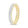 Thumbnail Image 2 of Monique Lhuillier Bliss Emerald-Cut Lab-Grown Diamond Eternity Ring 3 ct tw 18K Yellow Gold