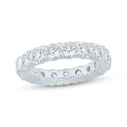 Monique Lhuillier Bliss Lab-Grown Diamond Eternity Ring 4 ct tw 18K White Gold