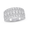 Thumbnail Image 0 of Lab-Created Diamonds by KAY Five-Row Anniversary Ring 2 ct tw 14K White Gold