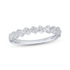 Thumbnail Image 1 of Diamond Twist Anniversary Ring 1/5 ct tw 10K White Gold