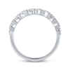 Thumbnail Image 3 of Diamond Twist Anniversary Ring 1/5 ct tw 10K White Gold