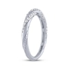 Thumbnail Image 2 of Diamond Twist Anniversary Ring 1/4 ct tw 10K White Gold