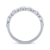 Thumbnail Image 3 of Now + Forever Diamond Geometric Anniversary Ring 1/2 ct tw 14K White Gold