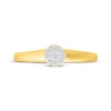 Thumbnail Image 4 of Multi-Diamond Promise Ring 1/10 ct tw 10K Yellow Gold