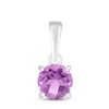 Thumbnail Image 1 of Amethyst Birthstone Pendant Sterling Silver