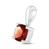 Thumbnail Image 2 of Garnet Birthstone Pendant Sterling Silver