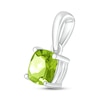 Thumbnail Image 2 of Peridot Birthstone Pendant Sterling Silver