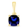 Thumbnail Image 0 of Blue Lab-Created Sapphire Birthstone Pendant 10K Yellow Gold