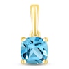 Thumbnail Image 1 of Swiss Blue Topaz Birthstone Pendant 10K Yellow Gold